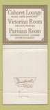 Matchbook Cover - Grassfield's Chicago IL 30 Strike