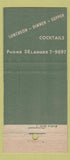 Matchbook Cover - Mike Fish's Chicago IL 21 Strike Feature