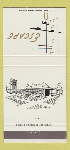Matchbook Cover - Escape Berwyn IL 30 Strike