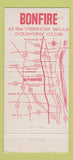 Matchbook Cover - The Bonfire Vernon Hills Country Club IL  30 Strike