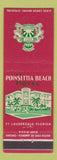 Matchbook Cover - Poinsettia Beach Hotel Fort Laurderdale FL