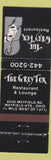 Matchbook Cover - Grey Fox Mayfield Heights OH girlie