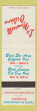 Matchbook Cover - La Nouvelle Orleans Ste Foy Giffard QC