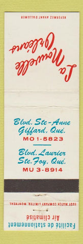 Matchbook Cover - La Nouvelle Orleans Ste Foy Giffard QC