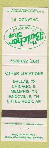 Matchbook Cover - Butcher Shop Orlando FL Dallas Chicago Memphis