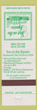 Matchbook Cover - Inn on the Square Greenwood