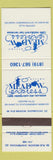 Matchbook Cover - Bistro Meadow Express Sherbrooke QC