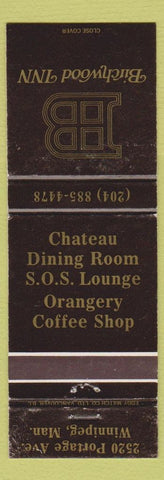 Matchbook Cover - Birchwood Inn Winnipeg MB