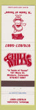Matchbook Cover - Chilly Willy's Minturn Colorado