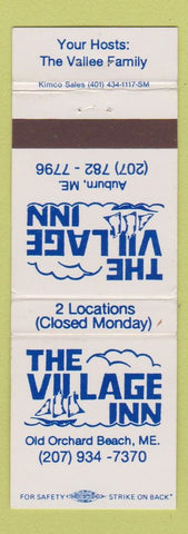 Matchbook Cover - Village Inn Old Orchard Beach ME