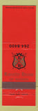 Matchbook Cover - Royalty House of Warren MI