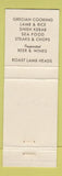 Matchbook Cover - New Hellas Cafe Detroit MI