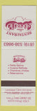 Matchbook Cover - Restaurant La Maison Cadorette's ST Jean Des Piles QC