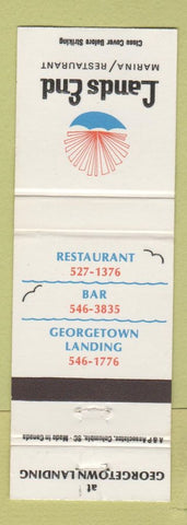 Matchbook Cover - Lands End Georgetwon Landing
