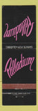 Matchbook Cover - Palladium Sainte Foy QC WEAR