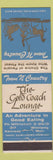 Matchbook Cover - Town N Country Winnipeg MB