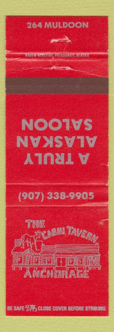 Matchbook Cover - Cabin Tavern Anchorage AK