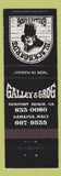 Matchbook Cover - Blackbears Newport Beach CA Lahaina Maui Hawaii