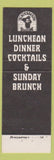 Matchbook Cover - Blackbears Newport Beach CA Lahaina Maui Hawaii