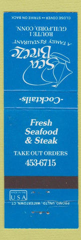 Matchbook Cover - Sea Breeze Guilford CT