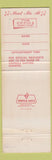 Matchbook Cover - Espenschied's Restaurant Dover OH