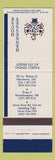 Matchbook Cover - Hennessey House Dover Port Manchester NH Kennebunkport ME