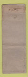 Matchbook Cover - Hoban's Market Monarch Foods Penn Yan NY low phone # WORN