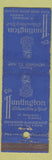 Matchbook Cover - Huntington Hotel ST Petersburg FL