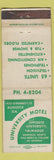 Matchbook Cover - University Motel Augusta GA WEAR