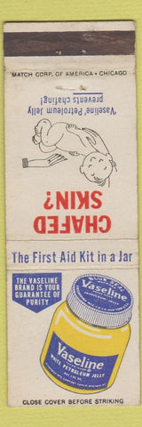 Matchbook Cover - Vaseline Petroleum Jelly