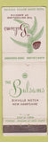 Matchbook Cover - Balsams Dixville Notch NH