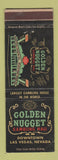 Matchbook Cover - Golden Nugget Casino Las Vegas NV WEAR