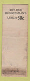 Matchbook Cover - Boulevard Cafeteria Albany NY WORN