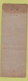 Matchbook Cover - Fisher's Ice Cream North Little Rock AR WEAR