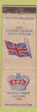 Matchbook Cover - Royal Canadian Visit 1959 WEAR