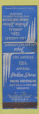 Matchbook Cover - Los Angeles CA Police Show Shrine Auditorium CA WEAR