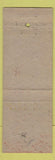 Matchbook Cover - KIP Sunscreen