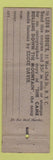 Matchbook Cover - Leon and Eddie's New York City WEAR