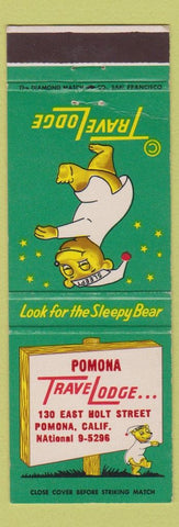 Matchbook Cover - Travel Lodge Pomona CA