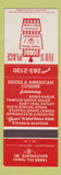 Matchbook Cover - Ted's Place Southgate MI