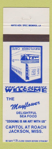 Matchbook Cover - Mayflower Restaurant Jackson MS