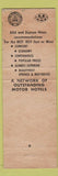Matchbook Cover - Travel Lodge Motel Santa Maria CA