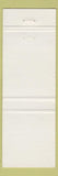 Matchbook Cover - Baker Street West Chicago IL