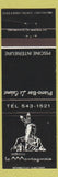 Matchbook Cover - Etchings Lounge St Petersburg Beach FL girlie