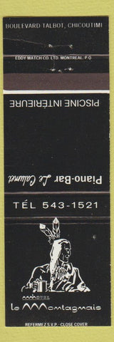 Matchbook Cover - Etchings Lounge St Petersburg Beach FL girlie