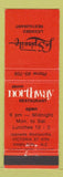 Matchbook Cover - La Spiraile Restaurant Hamilton NEW Zealand