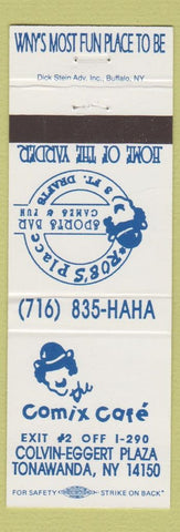 Matchbook Cover - Comix Cafe Tonawanda NY