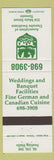 Matchbook Cover - Association of Danube Swabians Toronto ON
