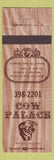 Matchbook Cover - Cow Palace Restaurant