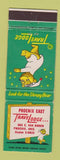 Matchbook Cover - Travel lodge Motel Phoenix AZ WORN